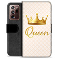 Samsung Galaxy Note20 Ultra prémiové puzdro na peňaženku - Kráľovná