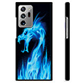 Samsung Galaxy Note20 Ultra ochranný kryt - Modrý ohnivý drak
