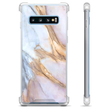 Samsung Galaxy S10 hybridné puzdro - Elegantný mramor