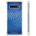 Samsung Galaxy S10 hybridné puzdro - Kožené