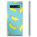 Samsung Galaxy S10+ puzdro TPU - Banány