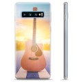 Samsung Galaxy S10+ puzdro TPU - Gitara
