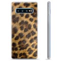 Samsung Galaxy S10+ puzdro TPU - Leopard