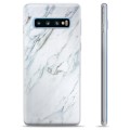 Samsung Galaxy S10+ puzdro TPU - Mramor