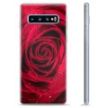 Samsung Galaxy S10+ puzdro TPU - Rose
