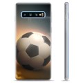 Samsung Galaxy S10+ puzdro TPU - Futbal