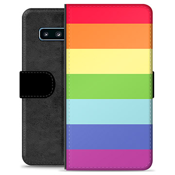 Samsung Galaxy S10+ prémiové puzdro na peňaženku - Pride