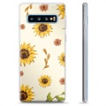 Samsung Galaxy S10+ puzdro TPU - Slnečnica