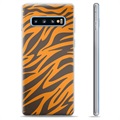 Samsung Galaxy S10+ puzdro TPU - Tiger