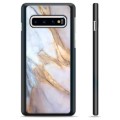 Samsung Galaxy S10 ochranný kryt - Elegantný mramor