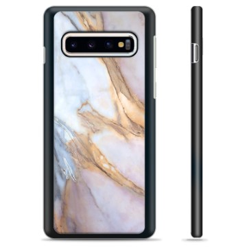 Samsung Galaxy S10 ochranný kryt - Elegantný mramor