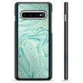 Samsung Galaxy S10 ochranný kryt - Zelená mäta