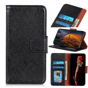 Samsung Galaxy S20 FE 5G/S20 FE 2022 Elegantná séria Puzdrá peňaženky - Čierna