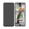 Samsung Galaxy S20 predný kryt a LCD displej GH82-22131A - šedá