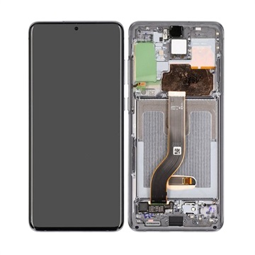 Samsung Galaxy S20+ predný kryt a LCD displej GH82-22145E - šedá