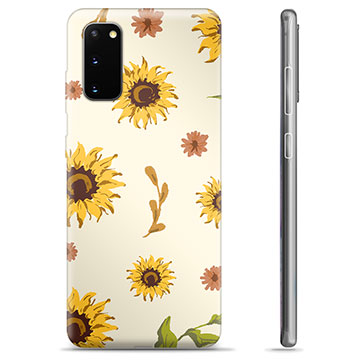 Samsung Galaxy S20 puzdro TPU - Slnečnica