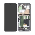 Samsung Galaxy S20 Ultra 5G Front Cover & LCD Display GH82-22271A - Čierna