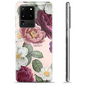 Samsung Galaxy S20 Ultra puzdro TPU - Romantické kvety
