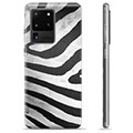 Samsung Galaxy S20 Ultra puzdro TPU - Zebra