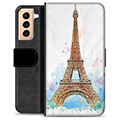 Samsung Galaxy S21+ 5G prémiové puzdro na peňaženku - Paríž