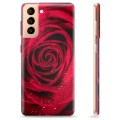 Samsung Galaxy S21+ 5G puzdro TPU - Rose