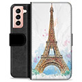 Samsung Galaxy S21 5G prémiové puzdro na peňaženku - Paríž