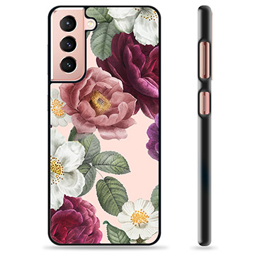 Samsung Galaxy S21 5G ochranný kryt - Romantické kvety