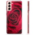 Samsung Galaxy S21 5G puzdro TPU - Rose