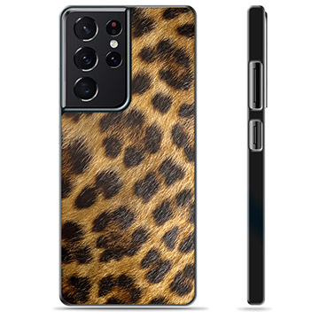 Samsung Galaxy S21 Ultra 5G ochranný kryt - Leopard