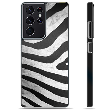 Samsung Galaxy S21 Ultra 5G ochranný kryt - Zebra