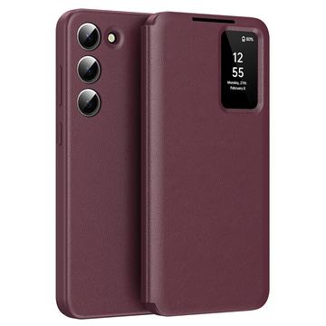 Samsung Galaxy S22 5G Smart Clear View Flip Case with Card Slot