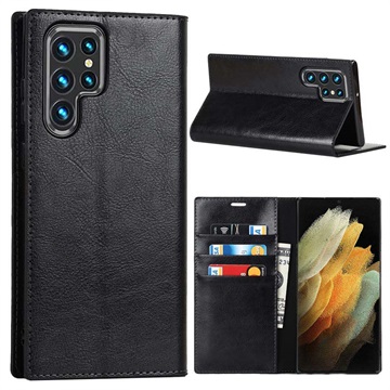 Samsung Galaxy S22 Ultra 5G Wallet Leather puzdro s Kickstandom