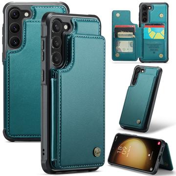 Samsung Galaxy S22+ 5G Caseme C22 Case RFID Card Wallet - Green