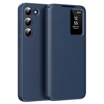 Samsung Galaxy S22+ 5G Smart Clear View Flip Case with Card Slot