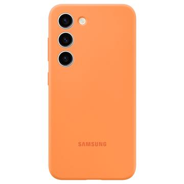 Samsung Galaxy S23 5G Silikónový Kryt EF-PS911TOEGWW - Oranžová