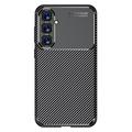 Samsung Galaxy S23 FE Beetle Puzdro TPU z Uhlíkových Vlákien - Čierne
