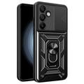 Samsung Galaxy S24 FE Rotary Ring Hybrid Case with Camera Shield