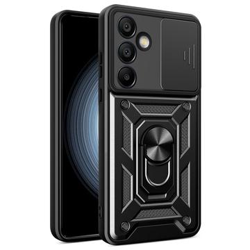 Samsung Galaxy S24 FE Rotary Ring Hybrid Case with Camera Shield