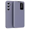 Samsung Galaxy S24 FE Smart Clear View Flip Case with Card Slot
