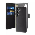 Puro 2-v-1 magnetický Samsung Galaxy S24 Wallet Case - Čierna