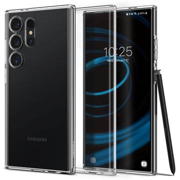 Puzdro TPU čisté kvapalné kryštály Samsung Galaxy S24 Ultra - čisté