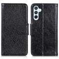 Samsung Galaxy S24+ Elegantná séria Puzdrá peňaženky - Čierna