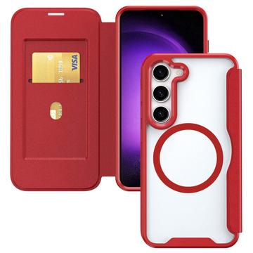 Samsung Galaxy S24+ Flip Case with Card Slot - MagSafe Compatible