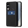 Samsung Galaxy S25 Edge Dux Ducis Rafi II Magnetic Case with Kickstand and Card Slots