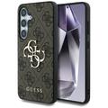 Samsung Galaxy S25 Guess 4G Big Metal Logo Hybrid Case