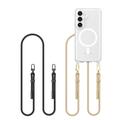 Samsung Galaxy S25 Tech-Protect FlexAir Chain MagSafe Case - Black & Taupe