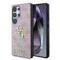 Samsung Galaxy S25 Ultra Guess 4G Big Metal Logo Hybrid Case (Open-Box Satisfactory) - Pink