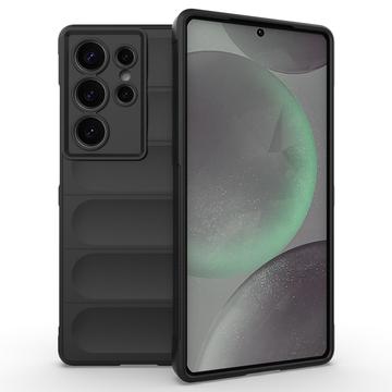 Samsung Galaxy S25 Ultra Rugged TPU Puzdro - Čierne