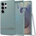Samsung Galaxy S25 Ultra Spigen Parallax Mag Hybrid Case - Sage Green