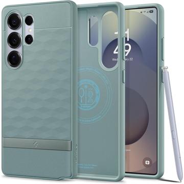 Samsung Galaxy S25 Ultra Spigen Parallax Mag Hybrid Case - Sage Green